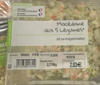 Macédoine aux 5 legumes