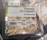 Macédoine 5 légumes mayonnaise