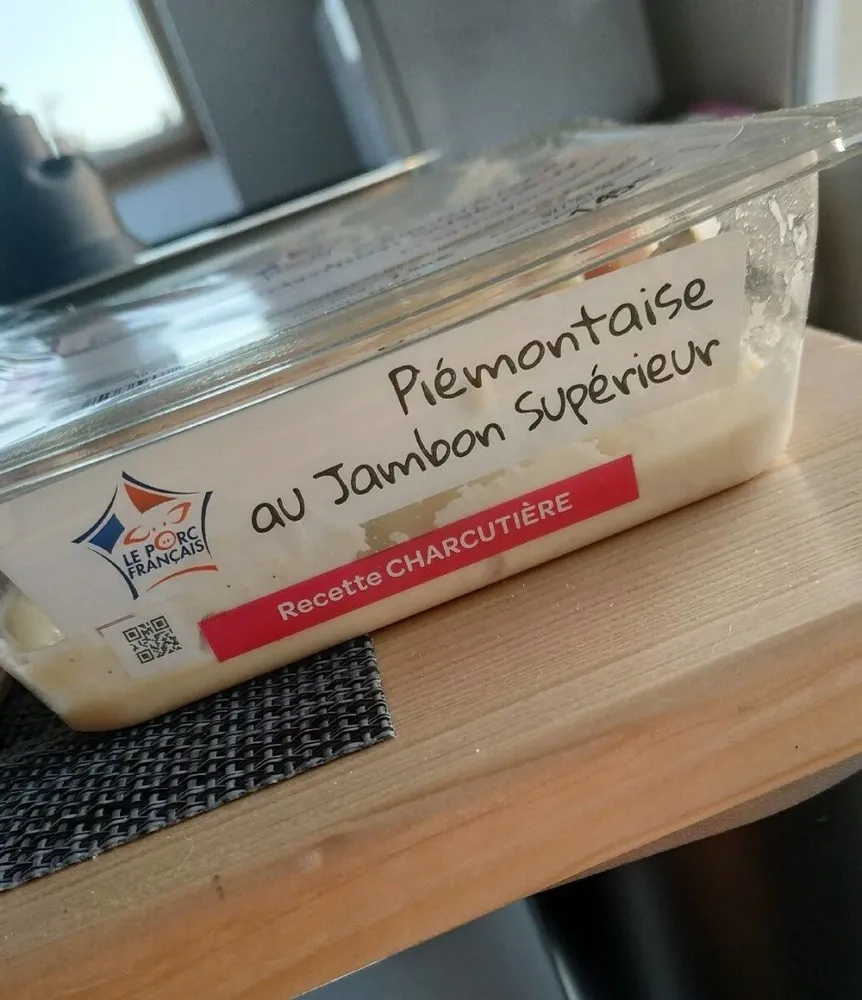 Piémontaise au jambon supérieur