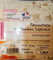 Piémontaise au jambon supérieur