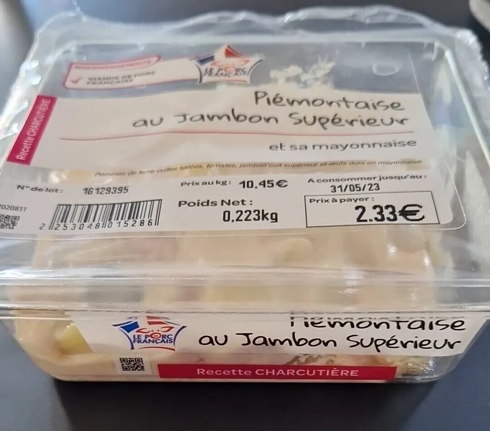Piémontaise au Jambon Supérieur