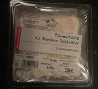 Piemontaise au jambon supérieur