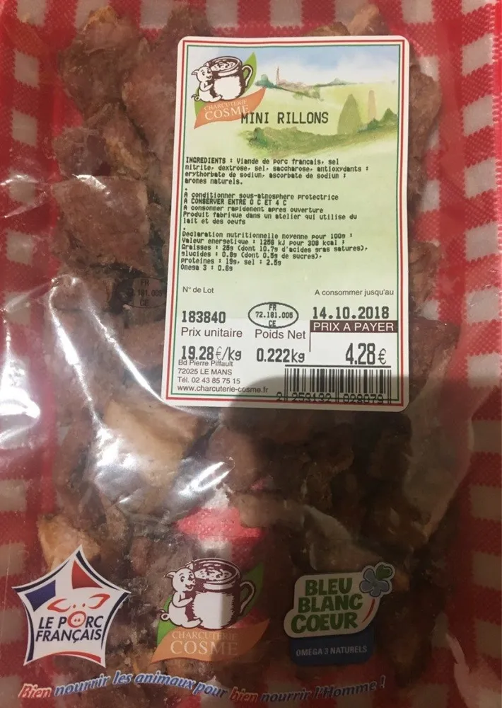 Mini rillons