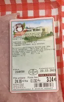 Jambon blanc