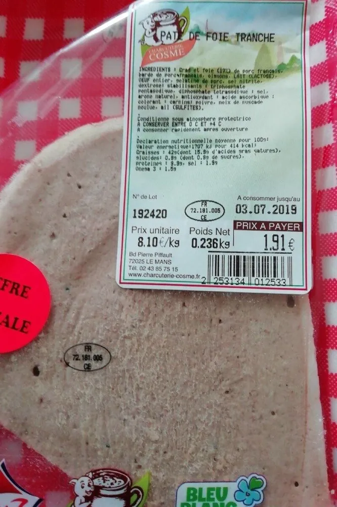 Pâte de foie