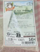 Pâté de foie tranche