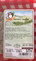 Pâté sarthois tranché