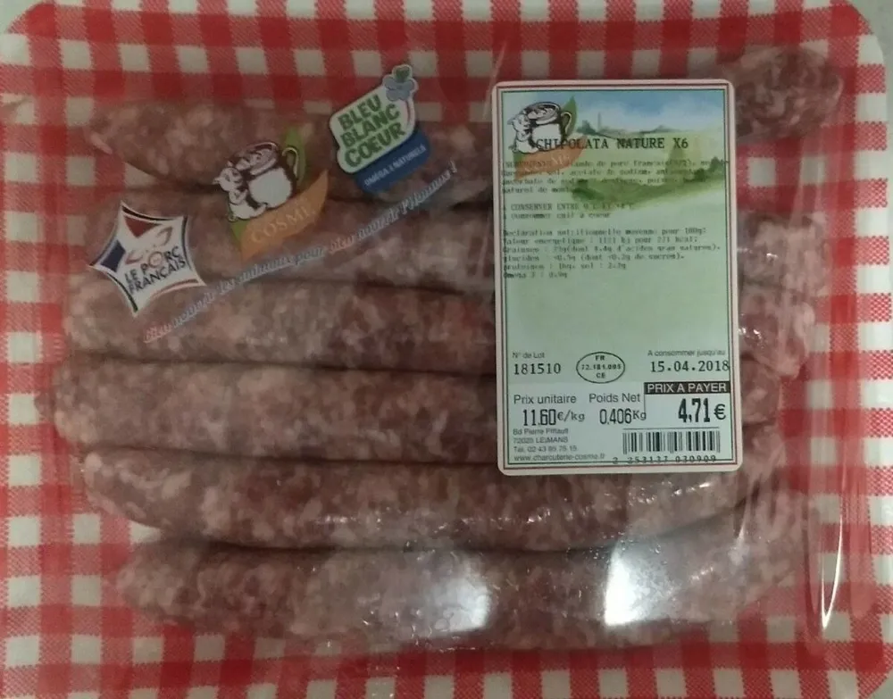 Chipolata nature