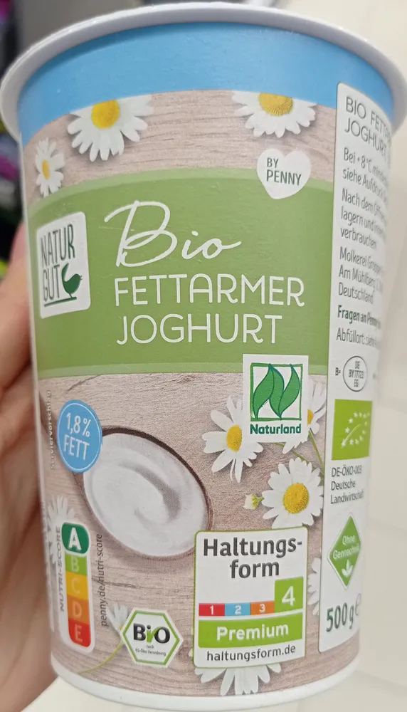 Bio-Joghurt - fettarm