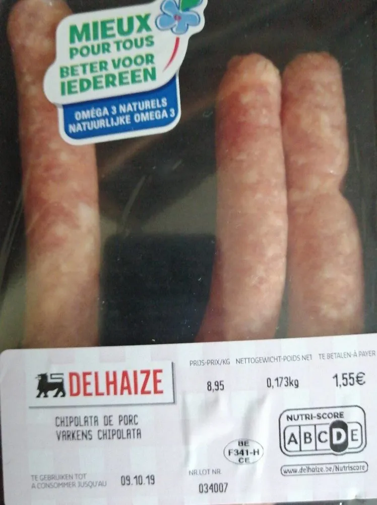 Chipolata de porc