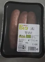 Saucisse Grill Bio Delhaize
