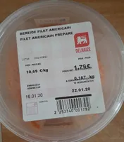 Filet américain préparé