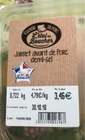 Jarret avant de porc demi-sel