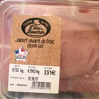 Jarret avant de porc demi-sel