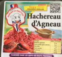Hachereau d’agneau