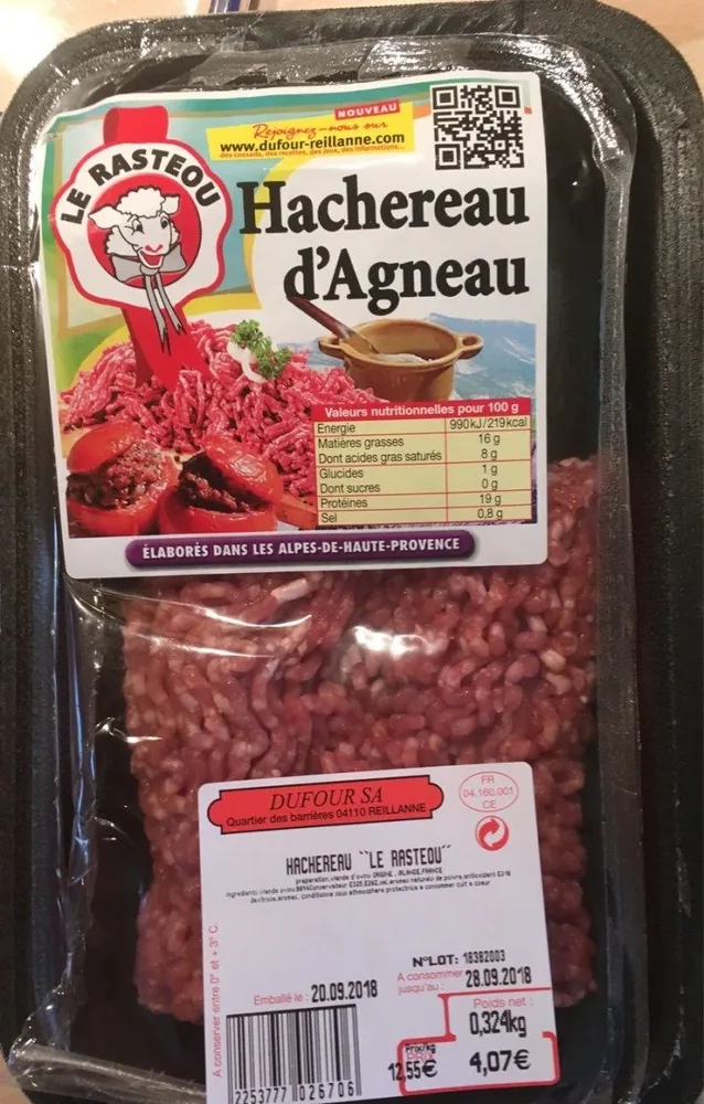 hachereau d'agneau