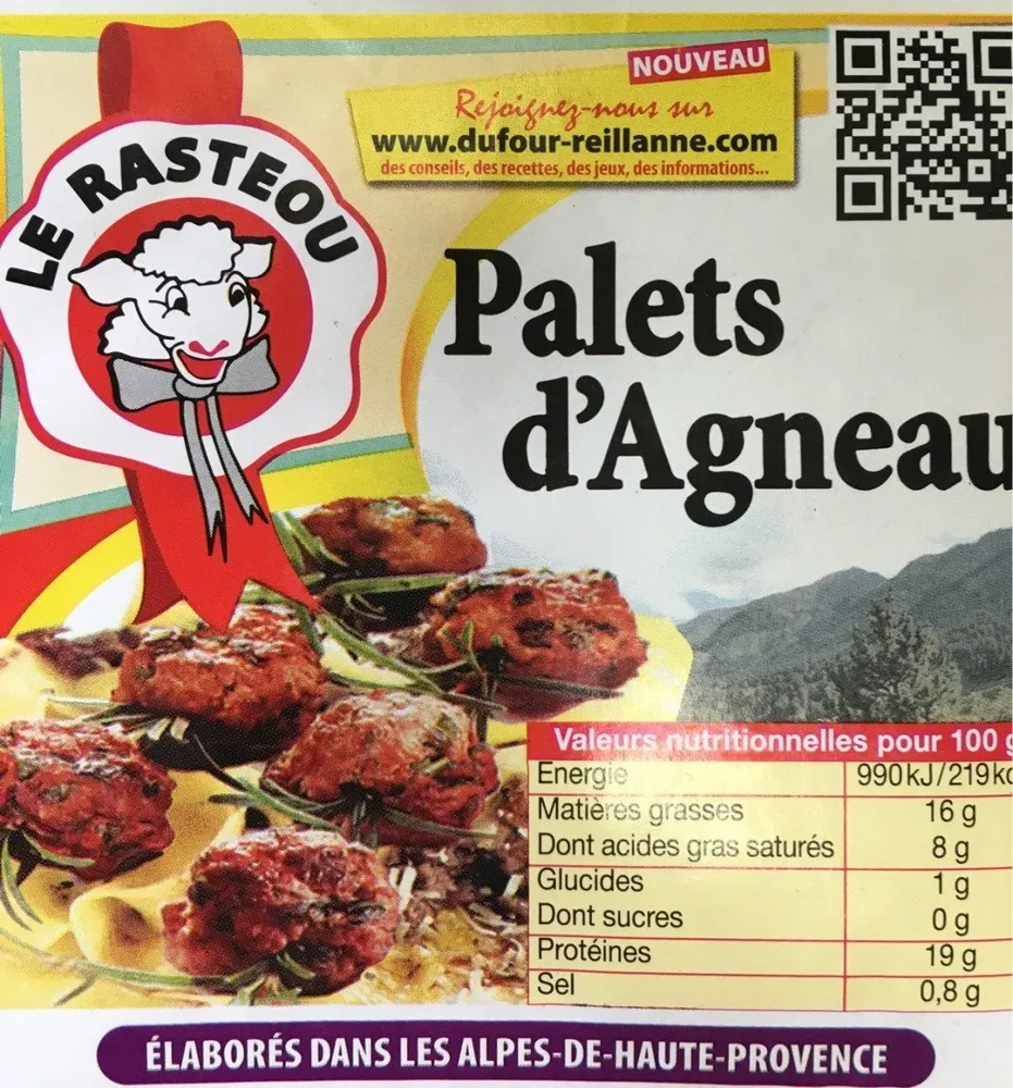 Palets d'Agneau