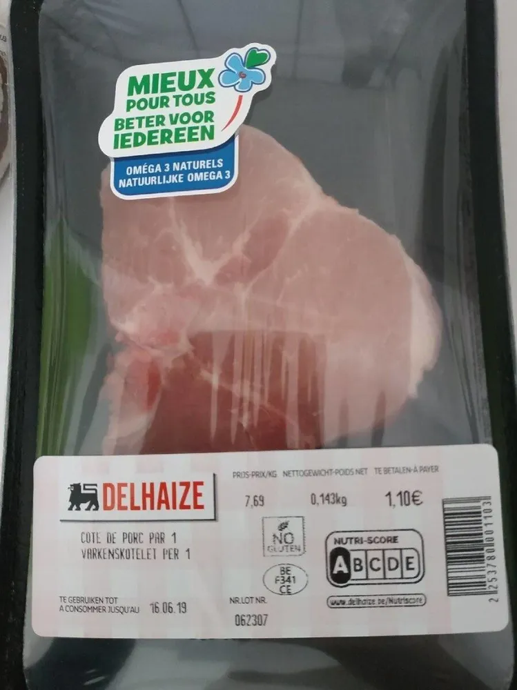 Côte de porc