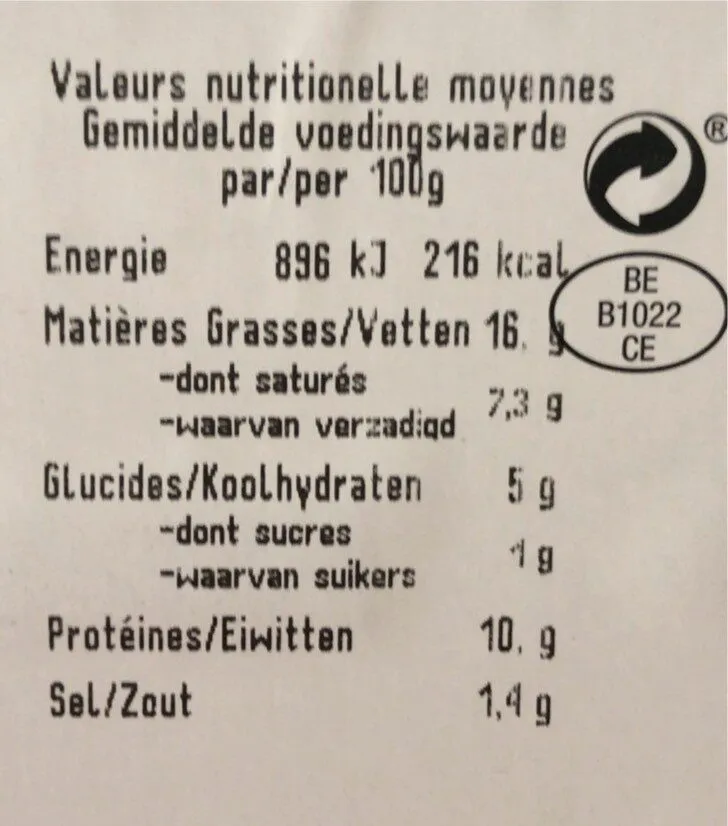 Boudin blanc de campagne a cuire