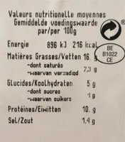 Boudin blanc de campagne a cuire