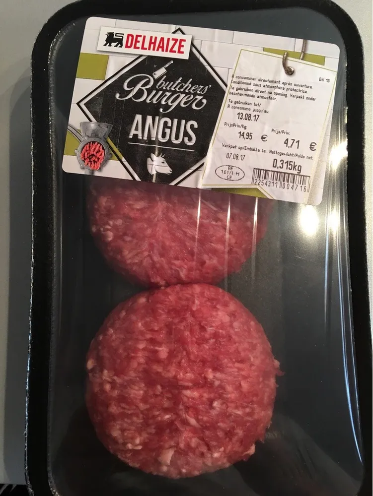 Butchers burger angus