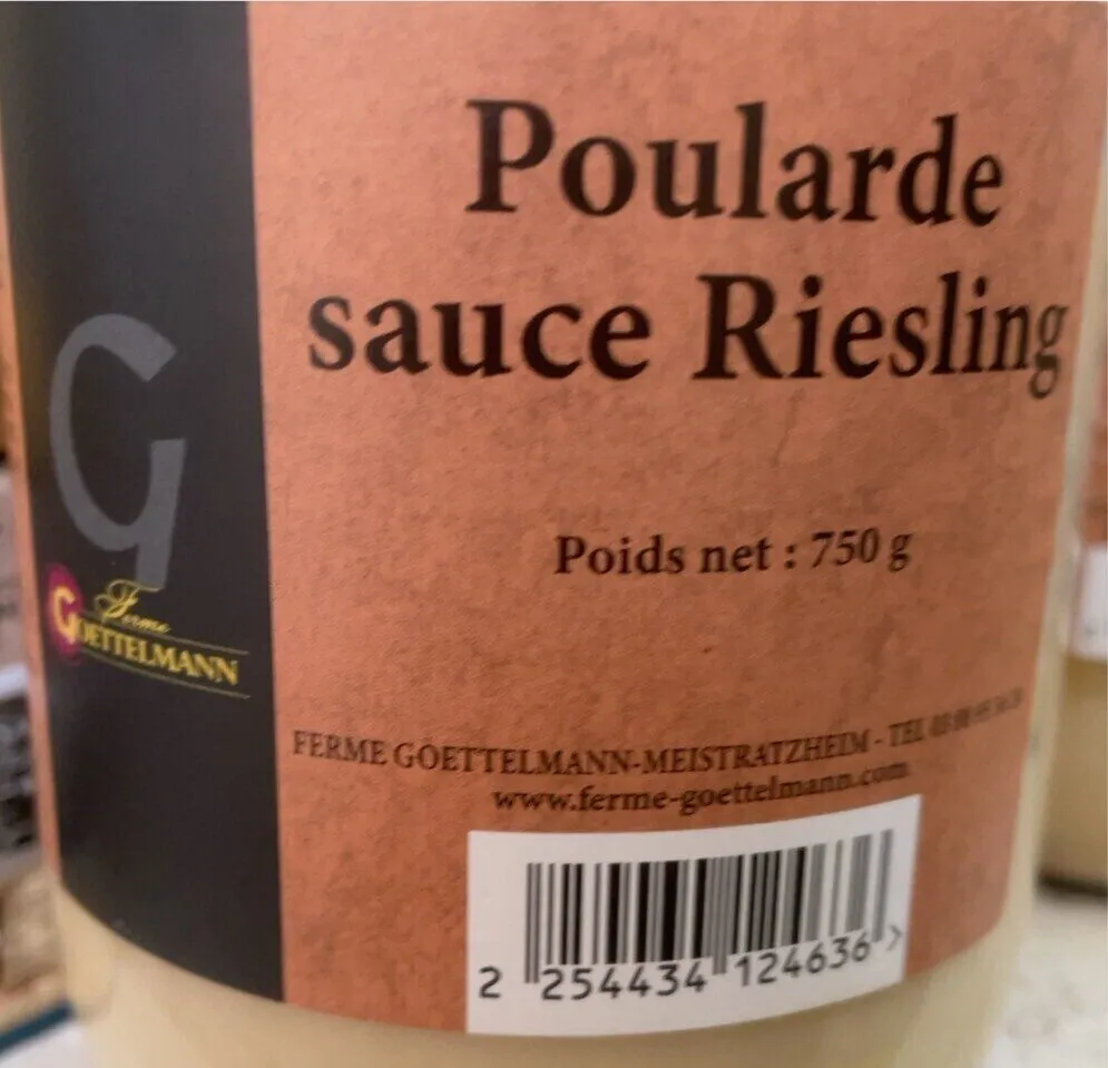 Poularde sauce Riesling