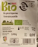 Viande épice poulet bio