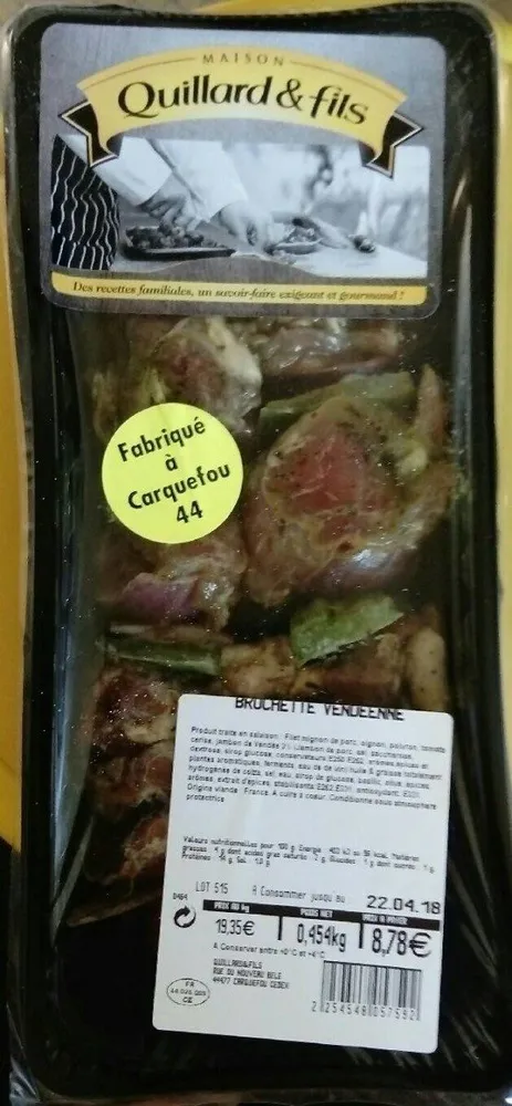 Brochette vendéenne
