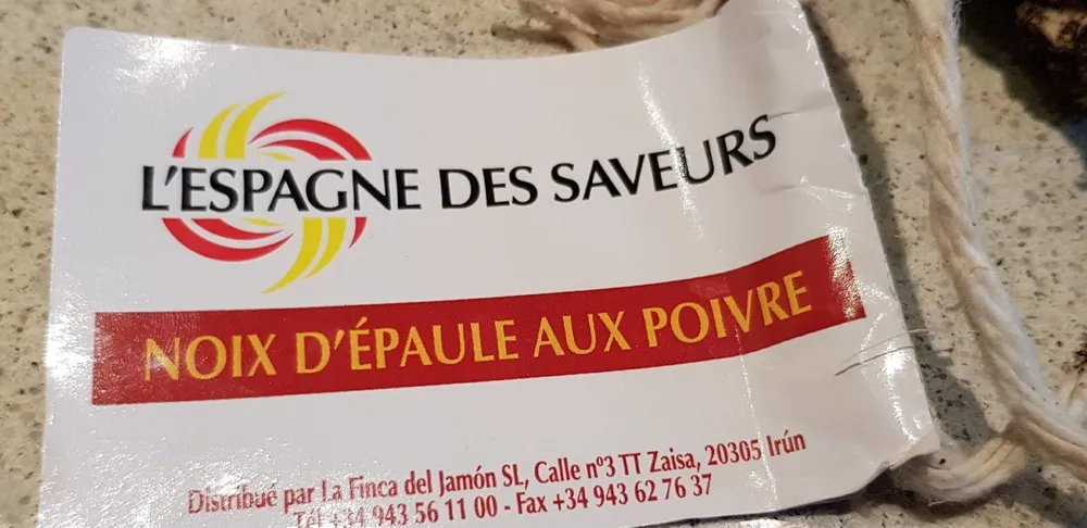 Noix d'épaule aux poivre