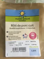 Roti de porc cuit