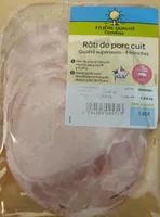 Rôti de porc cuit
