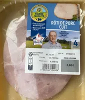 Roti de porc cuit