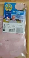 Rôti de porc cuit