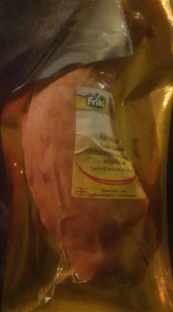 Hähnchen Schenkel Kassler art