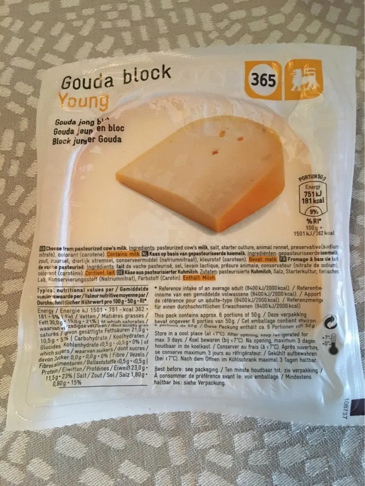 Gouda jeune
