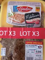 Escalope milanaise tomate origan