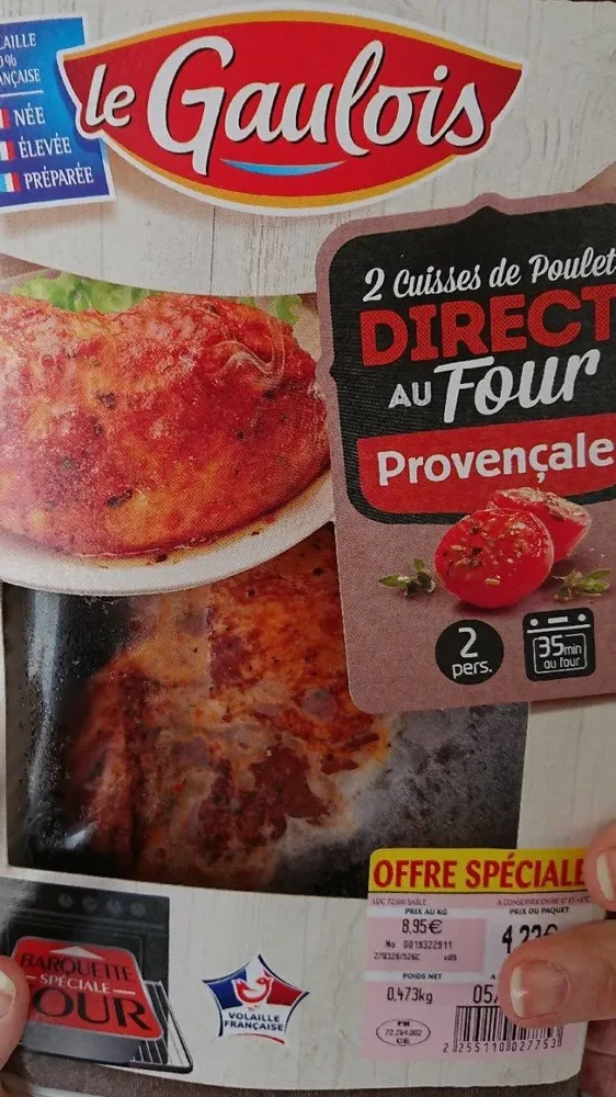 Cuisses de poulet au four provençale