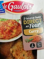 Cuisses de poulet direct au four curry