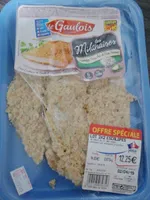 Escalopes milanaise ail et fines herbes
