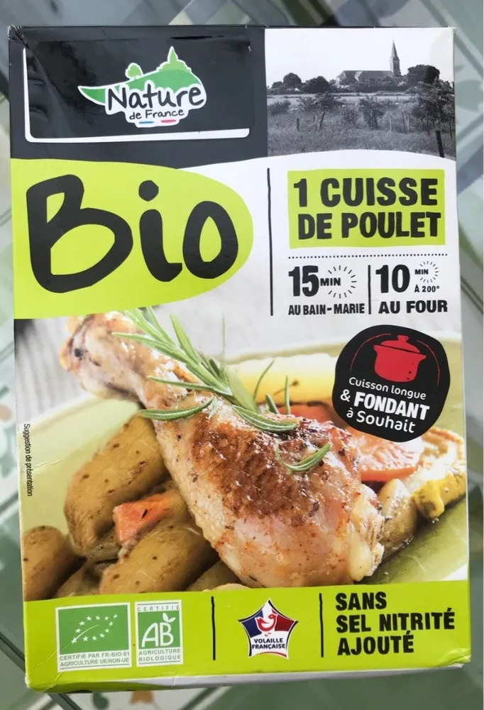 1 cuisse de poulet bio