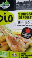 Cuisse de poulet bio