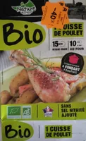 Cuisse de poulet bio