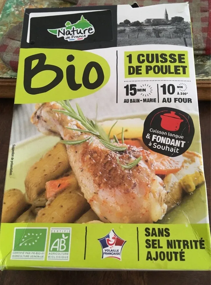 Une cuisse de poulet