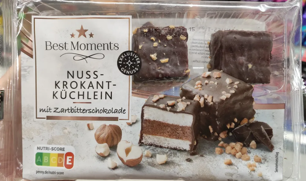 Nuss-Krokant-Küchlein