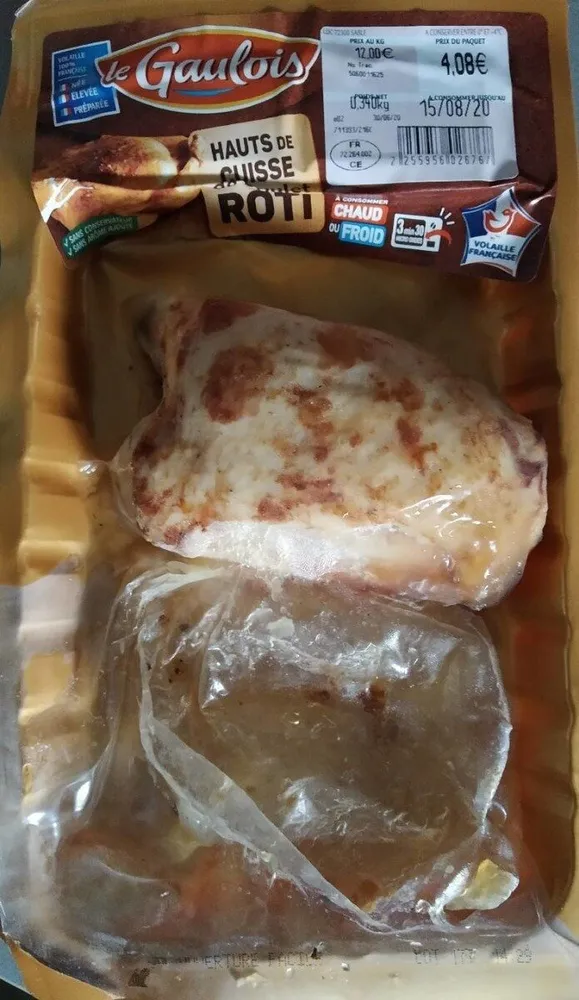 Hauts de cuisse rôti