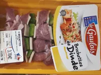 Brochettes de Dinde