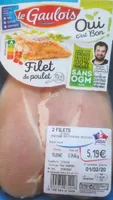 Filet poulet  sans ogm