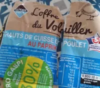 Hauts de cuisse de poulet au paprika