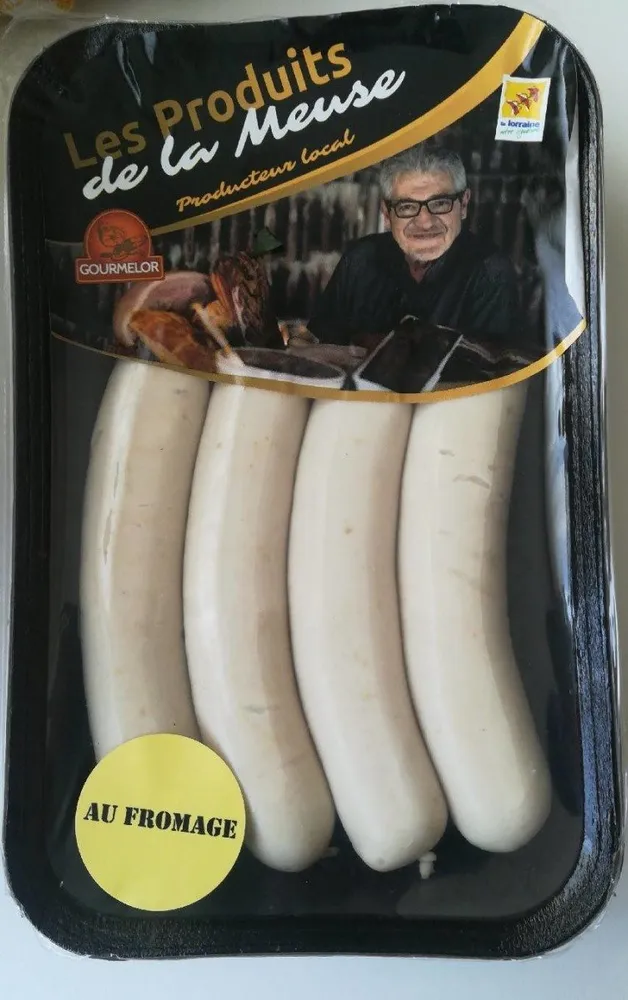 Saucisses blanches au fromage
