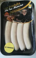 Saucisses blanches au fromage